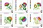 Matriz Bordado Flor Colorida - Imagem 2