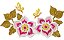 Matriz Bordado Floral Alegre - Imagem 1