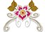 Matriz Bordado Floral Alegre - Imagem 3