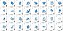 Matriz Bordado Floral Azul - Imagem 10