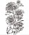 Matriz Bordado Floral Contorno Lindo - Imagem 1