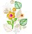 Matriz Bordado Floral Delicado - Imagem 2