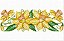 Matriz Bordado Flores Amarelas Rippled - Imagem 3