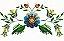 Matriz Bordado Flores Da Espanha - Imagem 4