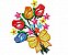 Matriz Bordado Flores Incríveis - Imagem 7