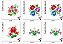 Matriz Bordado Flores Lindas - Imagem 3