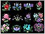 Matriz Bordado Flores Lindas - Imagem 1