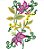 Matriz Bordado Flores Lindas 5 - Imagem 1