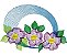 Matriz Bordado Flores Lindas Flores Rippled Grandes - Imagem 2