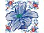 Matriz Bordado Flores Lindas Rippled - Imagem 3