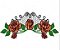 Matriz Bordado Flores Ornamentais 2 - Imagem 1