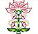 Matriz Bordado Aplique Floral Lindo - Imagem 1