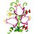 Matriz Bordado Aplique Floral Lindo - Imagem 8