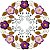 Matriz Bordado Circulo Floral - Imagem 8