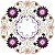 Matriz Bordado Circulo Floral - Imagem 10