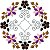 Matriz Bordado Circulo Floral - Imagem 5