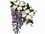 Matriz Bordado Conjunto Floral Delicado - Imagem 2