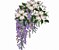 Matriz Bordado Conjunto Floral Delicado - Imagem 3
