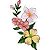 Matriz Bordado Conjunto Floral Lindo - Imagem 7