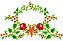 Matriz Bordado Conjunto Floral Lindo Para Toalhas - Imagem 2