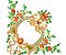 Matriz Bordado Conjunto Floral Lindo Para Toalhas - Imagem 6