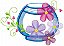 Matriz Bordado Conjunto Floral Rippled - Imagem 6