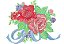 Matriz Bordado Conjunto Floral Romance - Imagem 1