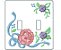 Matriz Bordado Conjunto Floral Romance - Imagem 9