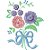 Matriz Bordado Conjunto Floral Romance - Imagem 2