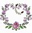 Matriz Bordado Arranjo Rosas Delicadas - Imagem 8