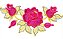 Matriz Bordado Coleção Rosas Delicadas - Imagem 8