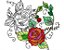 Matriz Bordado Coleção Rosas Maravilhosas - Imagem 8