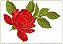 Matriz Bordado Coleção Rosas Vermelhas - Imagem 1