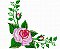 Matriz Bordado Conjunto De Rosas Delicadas - Imagem 2