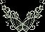 Matriz Bordado Rosas Brancas - Imagem 8