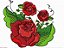 Matriz Bordado Rosas Fantásticas - Imagem 3