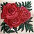 Matriz Bordado Rosas Gloriosas - Imagem 1