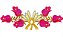 Matriz Bordado Rosas Lindas Para Toalhas - Imagem 6