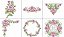 Matriz Bordado Rosas Rippled - Imagem 3