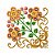 Matriz Bordado Cantos Florais - Imagem 1