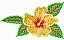 Matriz Bordado Coleção Hibisco - Imagem 3