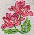 Matriz Bordado Conjunto De Flores Especiais 1 - Imagem 1
