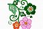 Matriz Bordado Conjunto De Flores Especiais 2 - Imagem 4