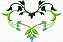 Matriz Bordado Conjunto Hibiscos Lindos - Imagem 9