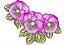 Matriz Bordado Violetas Rippled - Imagem 10
