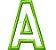 Matriz Bordado Alfabeto Aplique Completo - Imagem 1