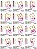 Matriz Bordado Alfabeto Aplique Mickey - Imagem 6