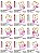 Matriz Bordado Alfabeto Aplique Mickey - Imagem 3