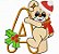 Matriz Bordado Alfabeto Aplique Natal - Imagem 1