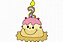 Matriz Bordado Bolo De Aniversário - Imagem 7